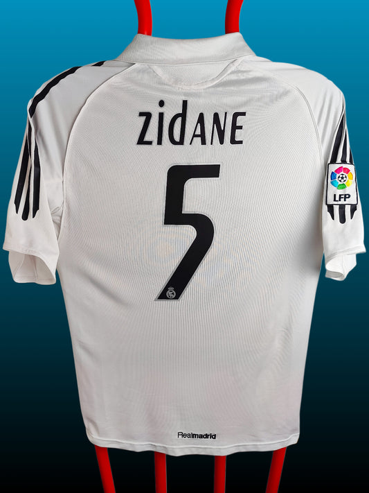 Zinedine Zidane Real Madrid Hjemmebanetrøje 05/06 – Str. M