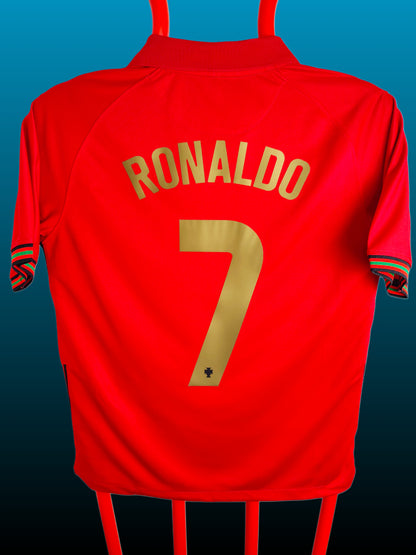 Cristiano Ronaldo Portugal Euro 2020 Hjemmebanetrøje – Str. M