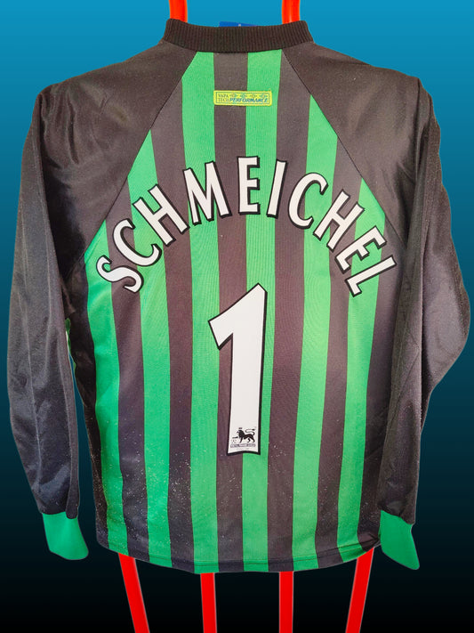 Peter Schmeichel Manchester United Målmandstrøje – Str. M (1997/98)