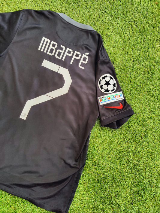 Kylian Mbappé Str. M PSG 3. trøje – (2021/22)