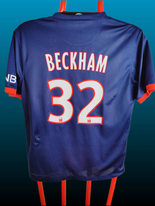 David Beckham Paris Saint-Germain Hjemmebanetrøje – Str. L (2013/14)