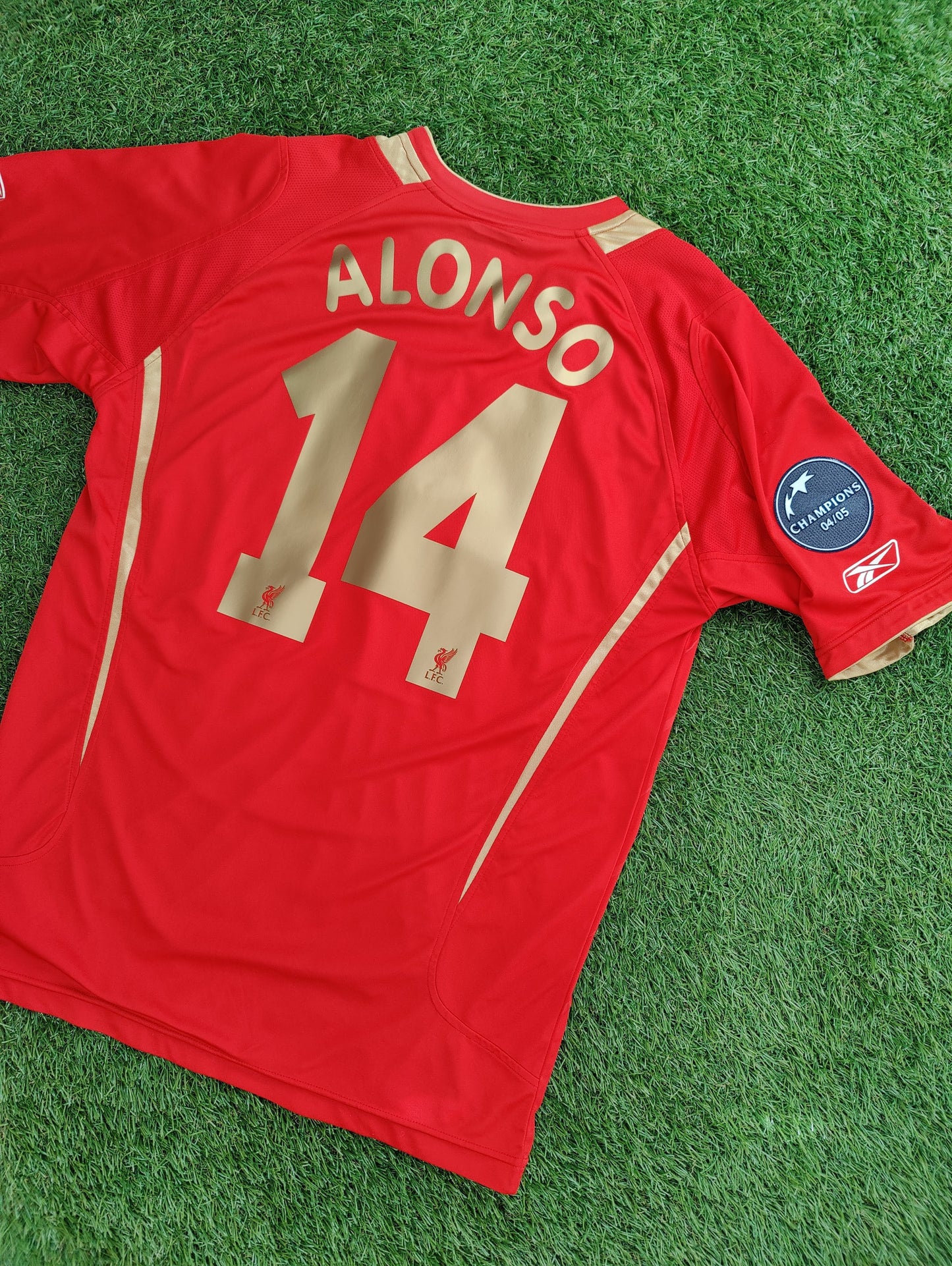 Xabi Alonso Str. L Liverpool Hjemmebanetrøje (2005/06)