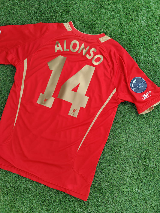 Xabi Alonso Str. L Liverpool Hjemmebanetrøje (2005/06)