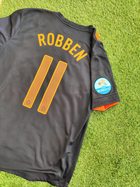 Arjen Robben Str. L Holland Udebanetrøje – (Euro 2012)