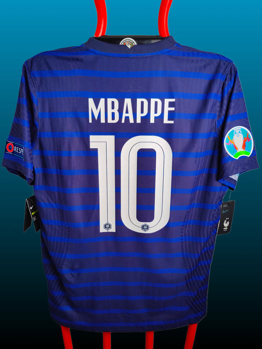 Kylian Mbappé Frankrig Hjemmetrøje – Str. M (Euro 2020, Vapor Player Version)
