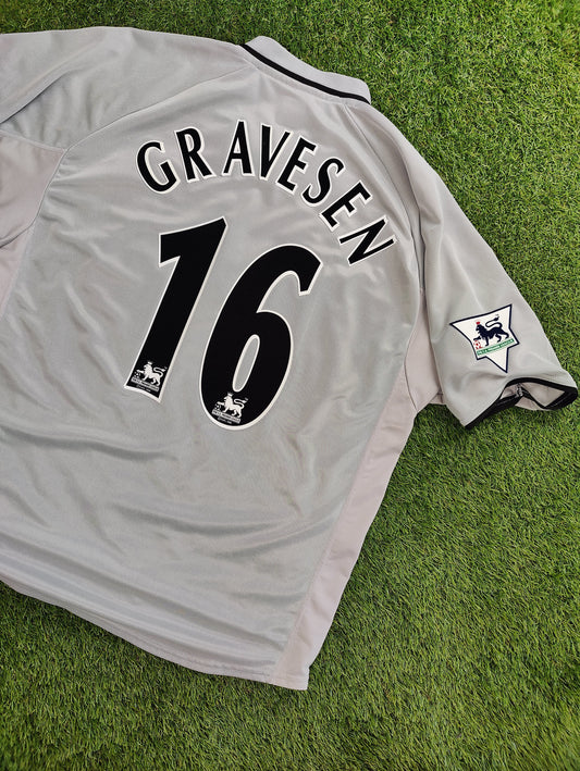Thomas Gravesen Str. L Everton Udebanetrøje (2001/02)
