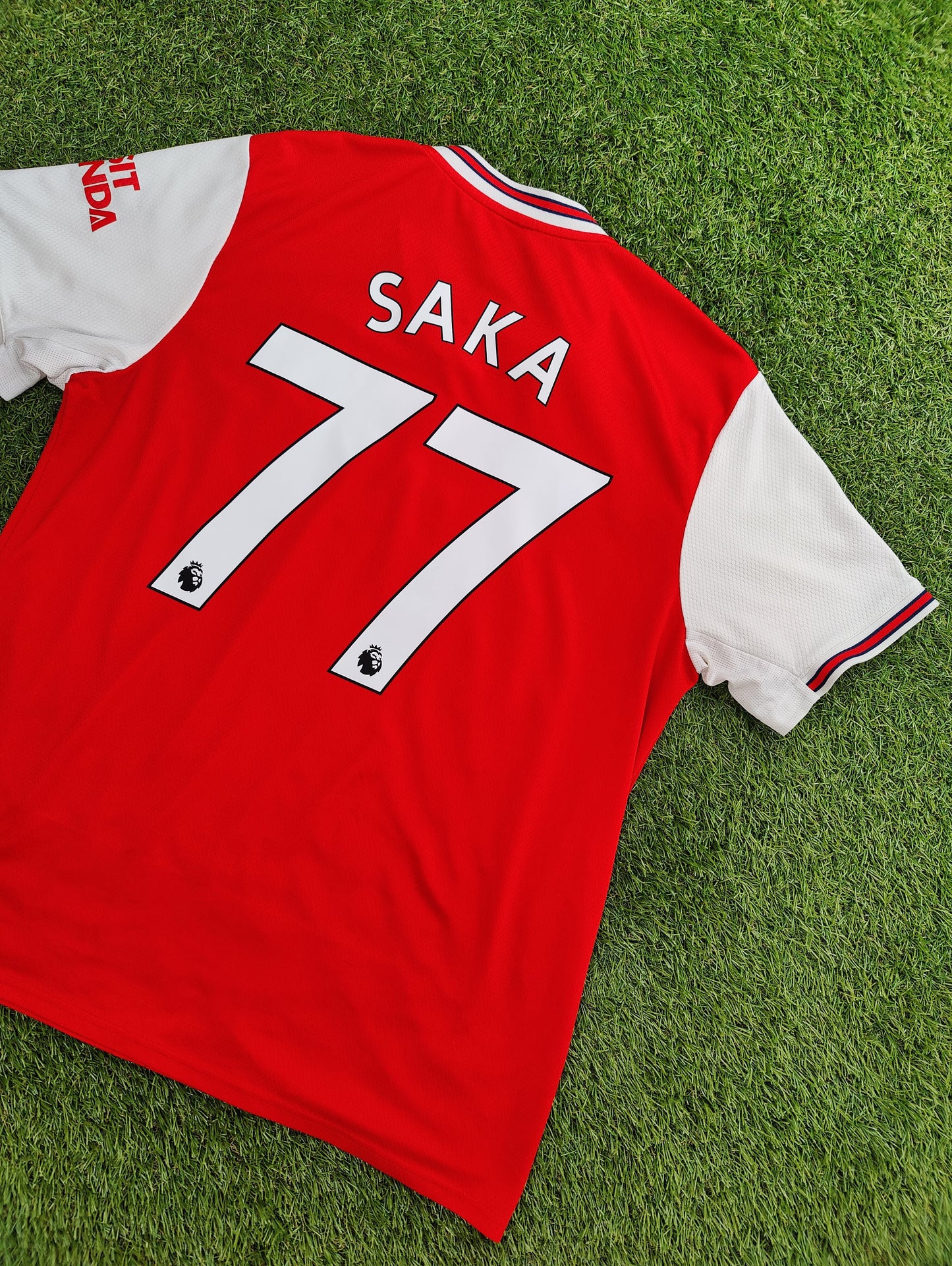 Bukayo Saka Str. L Arsenal Hjemmebanetrøje (2019/20)