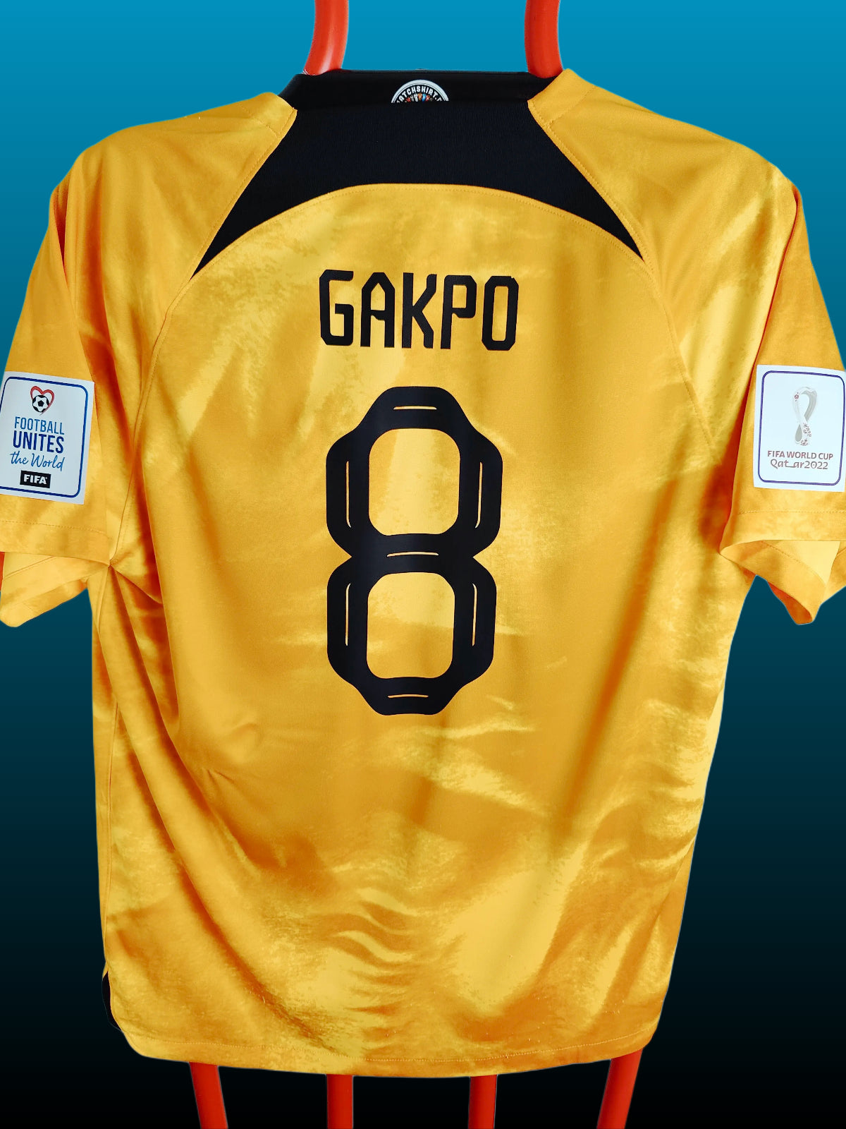 Cody Gakpo Str. XL Holland Hjemmebanetrøje – (VM 2022)