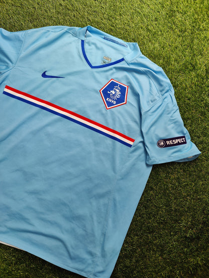 Ruud van Nistelrooy Str. Large (L) Holland Udebanetrøje – (Euro 2008)