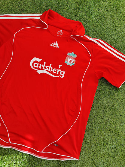 Steven Gerrard Str. XL Liverpool Hjemmebanetrøje (2006/07)