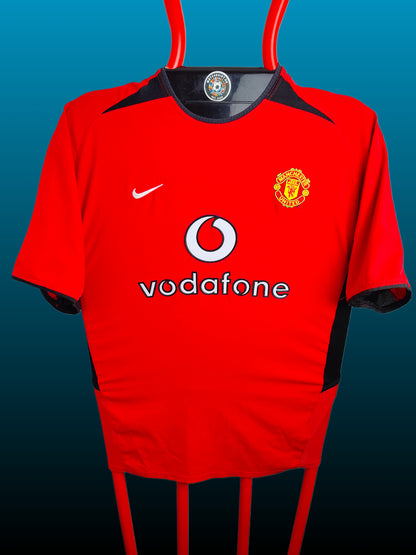 Cristiano Ronaldo Manchester United Hjemmebanetrøje – Str. XL (2003/04)