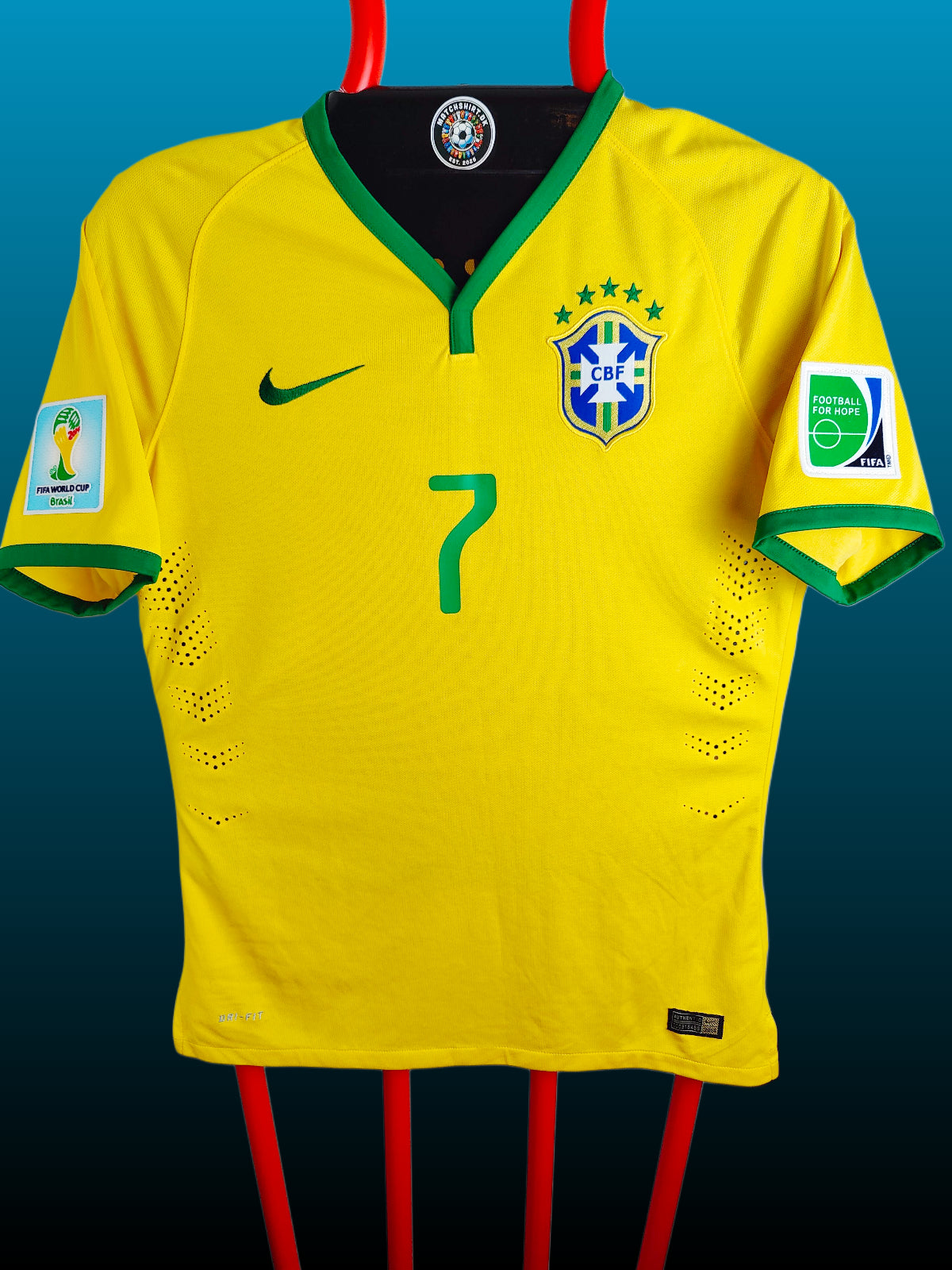 Hulk Brasilien VM 2014 Hjemmebanetrøje – Str. L