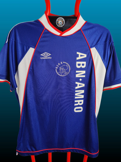 Brian Laudrup Ajax Udebanetrøje – Str. XL (1999/00)