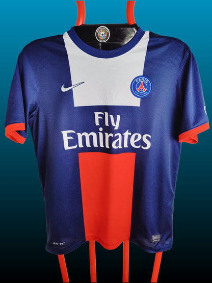 David Beckham Paris Saint-Germain Hjemmebanetrøje – Str. L (2013/14)