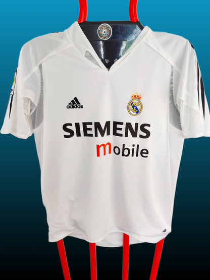 Thomas Gravesen Real Madrid Hjemmebanetrøje (Player Version) – Str. L (2004/05)