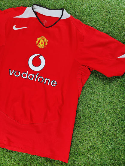 Cristiano Ronaldo Str. L Manchester United Hjemmebanetrøje (2005/06)