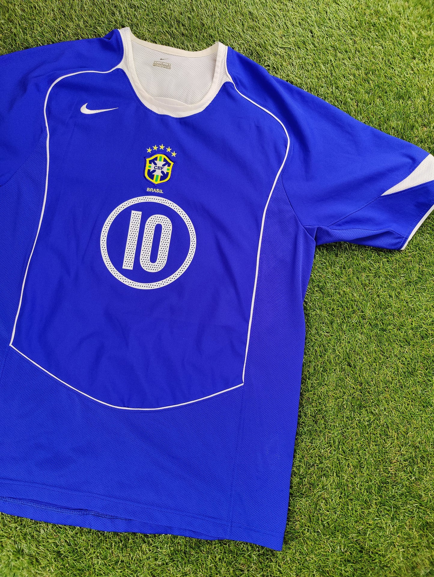 Ronaldinho Str. L Brasilien Udebanetrøje (2004)