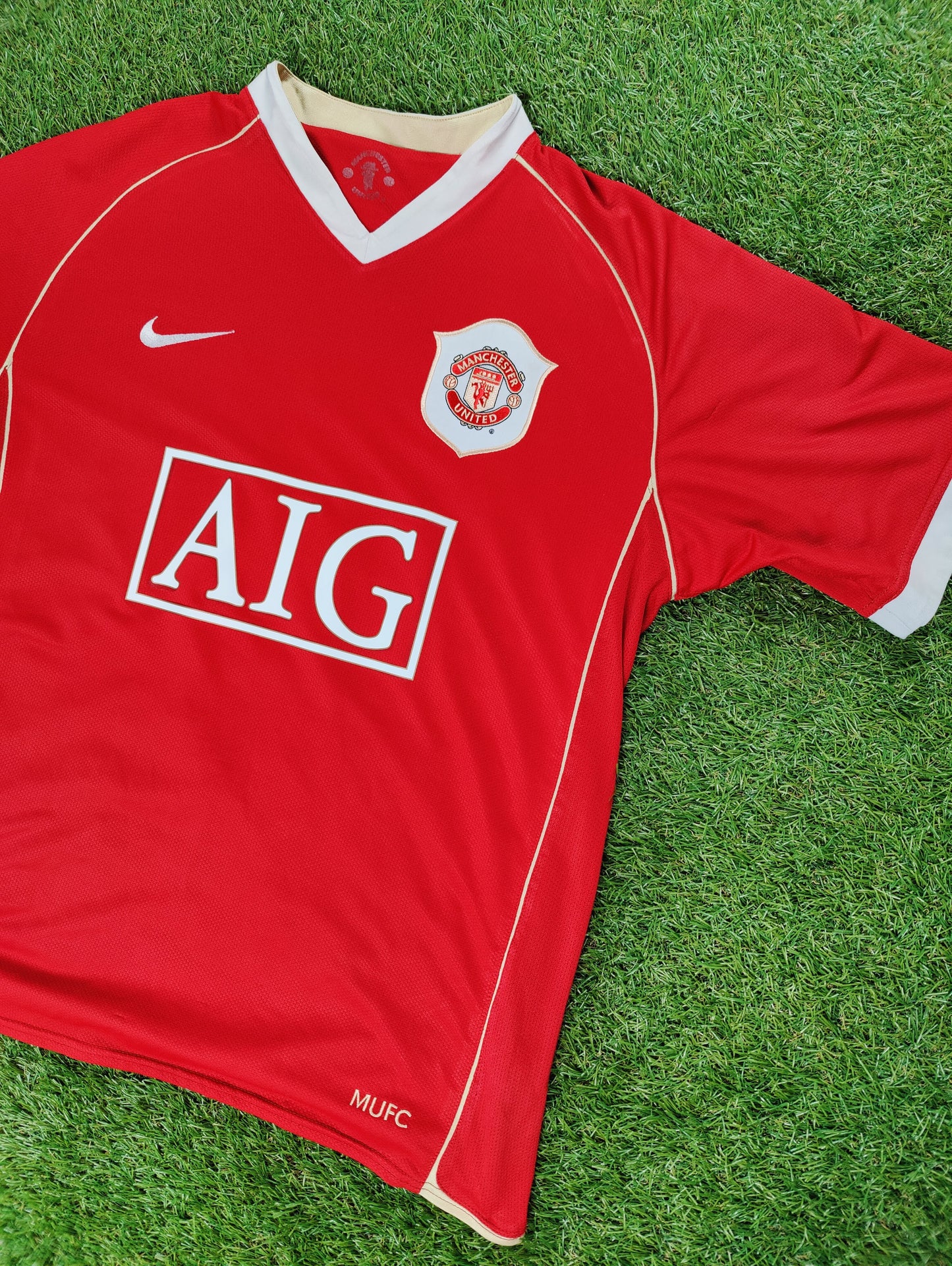 Cristiano Ronaldo Str. M Manchester United Hjemmebanetrøje (2006/07)