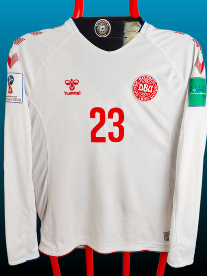 Pione Sisto Danmark VM 2018 Udebanetrøje Langærmet – Str. L