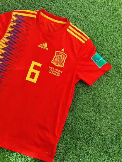 Andrés Iniesta Str. M Spanien vs Marokko – 25. juni 2018 – (VM 2018)