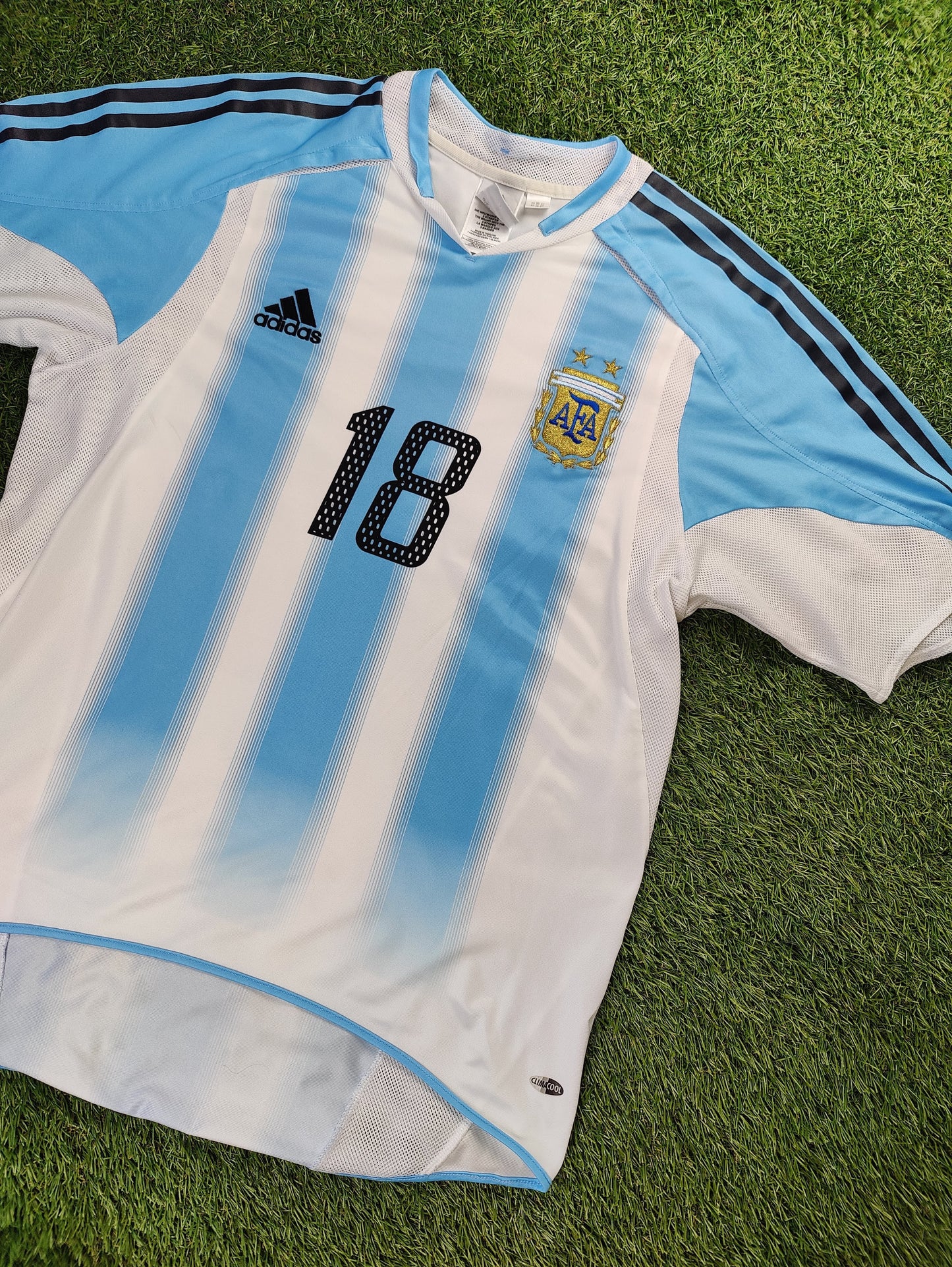 Lionel Messi Str. M Argentina Hjemmebanetrøje (2004)