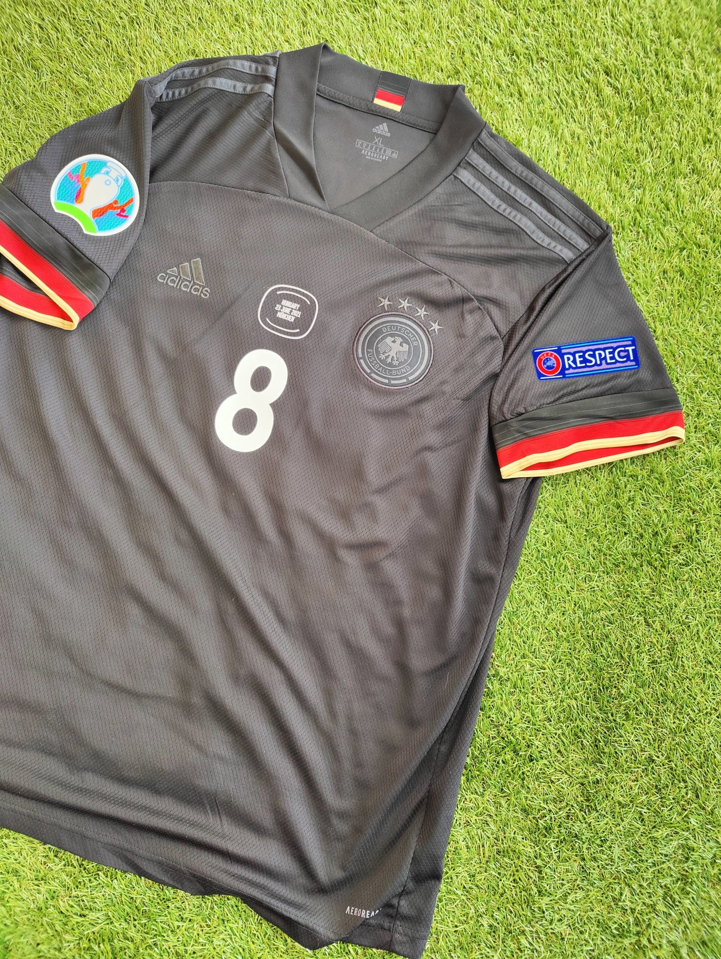 Toni Kroos Str. XL Tyskland vs Ungarn – 23. juni 2021 – (Euro 2020)