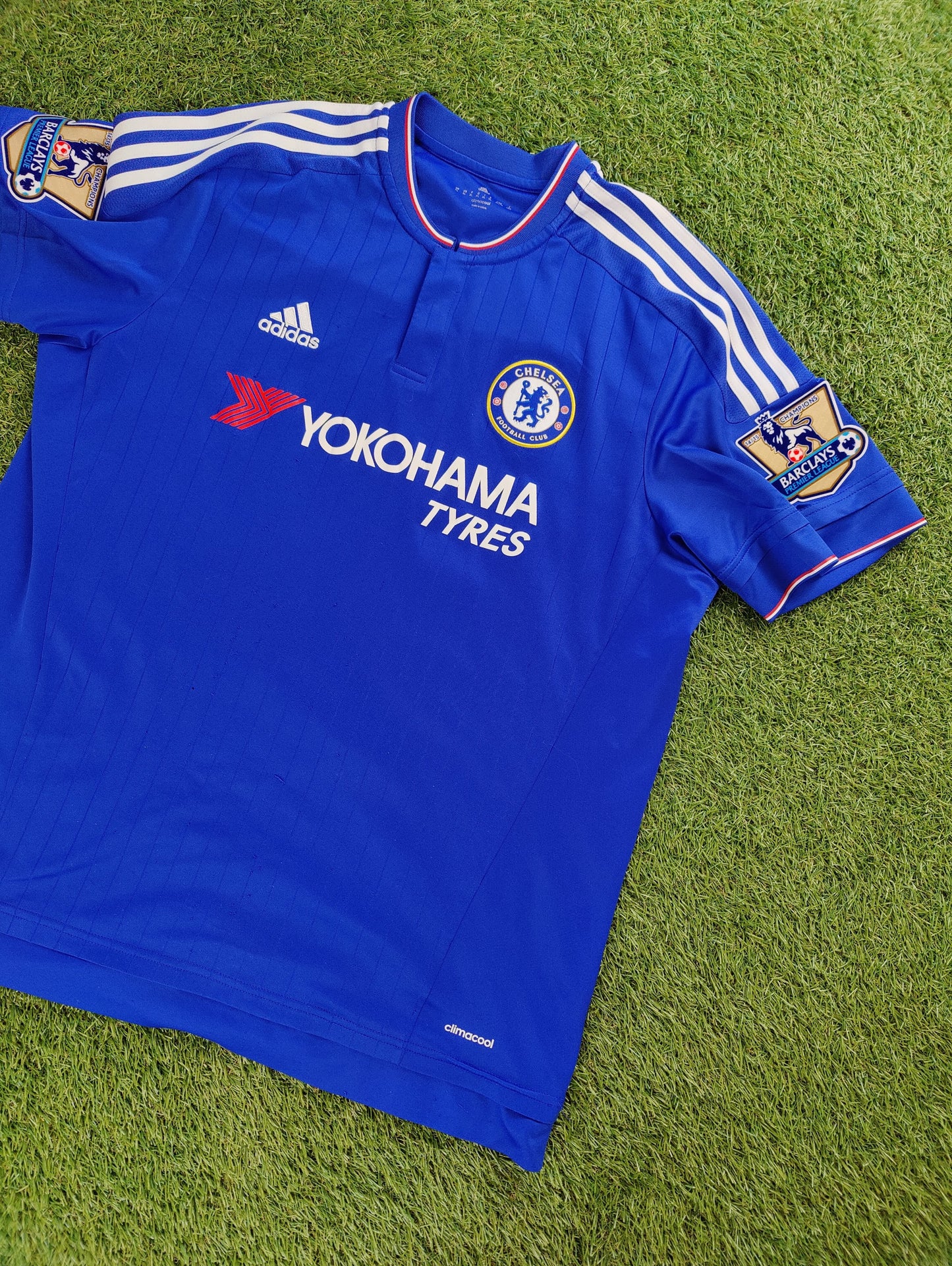 Eden Hazard Str. XL Chelsea Hjemmebanetrøje (2015/16)