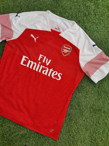 Bukayo Saka Str. XL Arsenal Hjemmebanetrøje (2018/19)