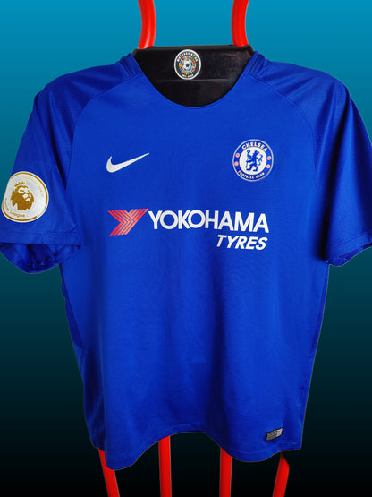 Eden Hazard Chelsea Hjemmebanetrøje – Str. M (2017/18)