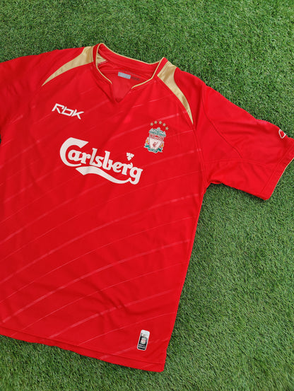 Xabi Alonso Str. L Liverpool Hjemmebanetrøje (2005/06)