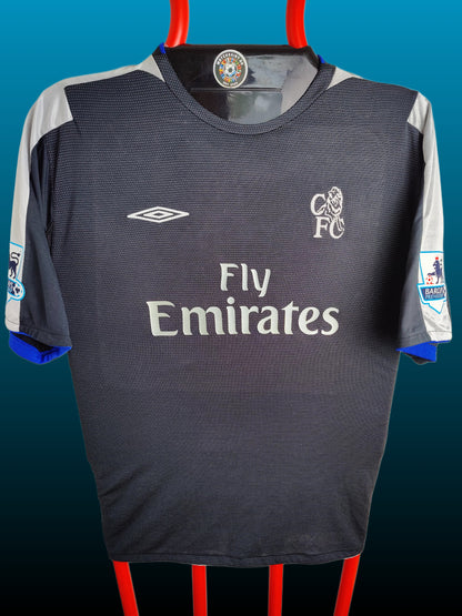 Didier Drogba Chelsea Udebanetrøje – Str. XXL (2004/05)