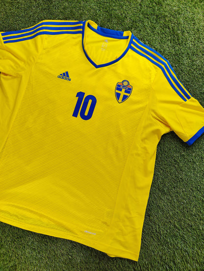 Zlatan Ibrahimović Str. XXL Sverige Hjemmebanetrøje (2013/14)