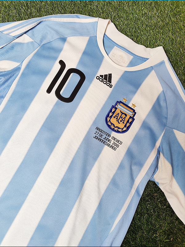 Lionel Messi Str. L Argentina Hjemmebanetrøje – (VM 2010)