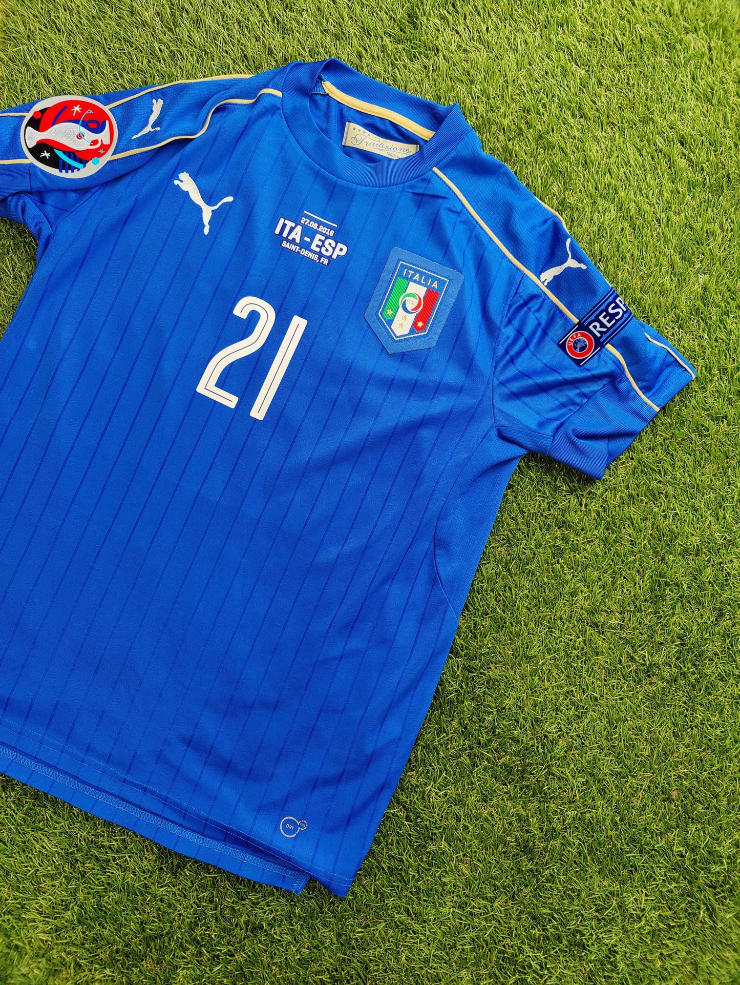 Andrea Pirlo Str. M Italien vs Spanien – 27. juni 2016 – (Euro 2016)