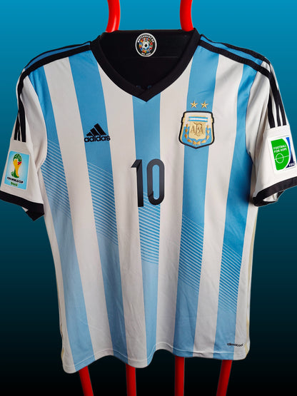 Lionel Messi Argentina VM 2014 Hjemmebanetrøje – Str. L
