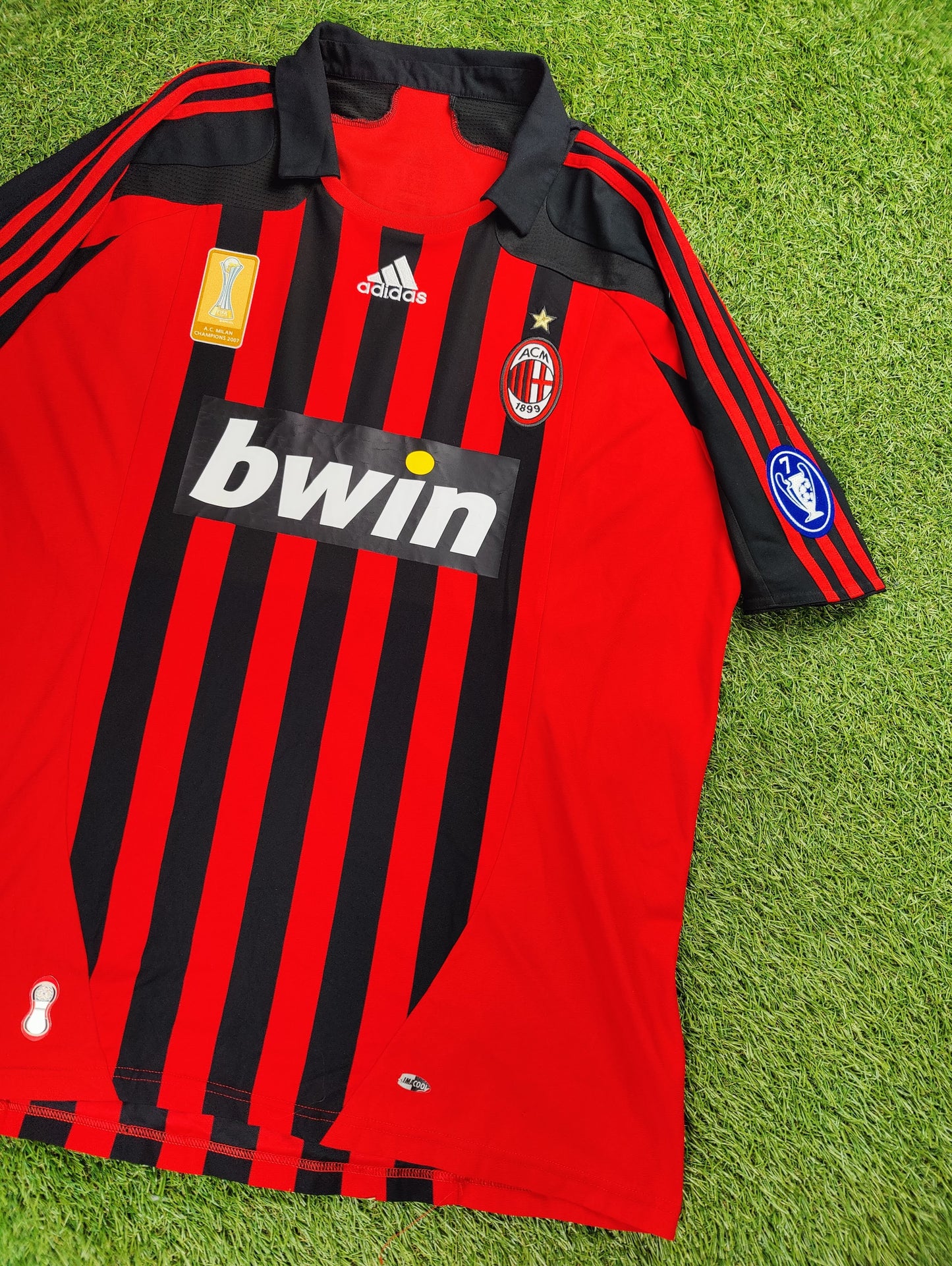 Ronaldo Nazário Str. XL AC Milan Hjemmebanetrøje (2007/08)