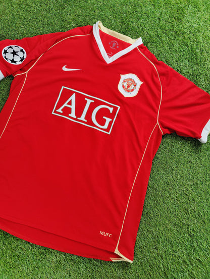 Cristiano Ronaldo Str. L Manchester United Hjemmebanetrøje (2006/07)