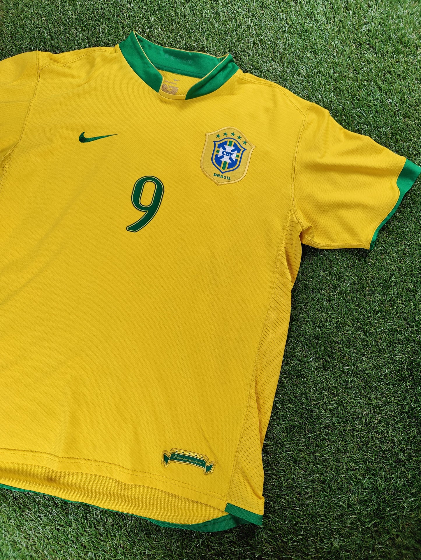 Ronaldo Nazário Str. L Brasilien Hjemmebanetrøje (VM 2006)
