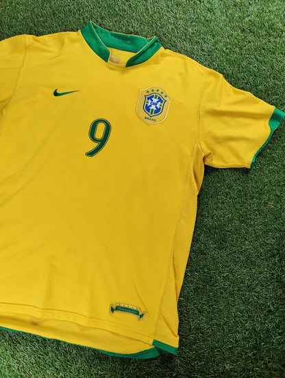 Ronaldo Nazário Str. L Brasilien Hjemmebanetrøje (VM 2006)