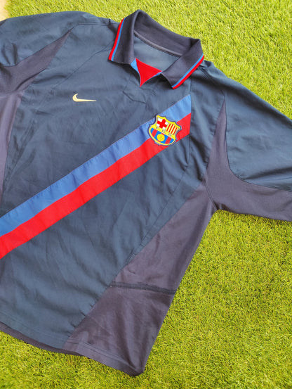 Ronaldinho Str. Large (L) FC Barcelona Udebanetrøje – (2002/03)