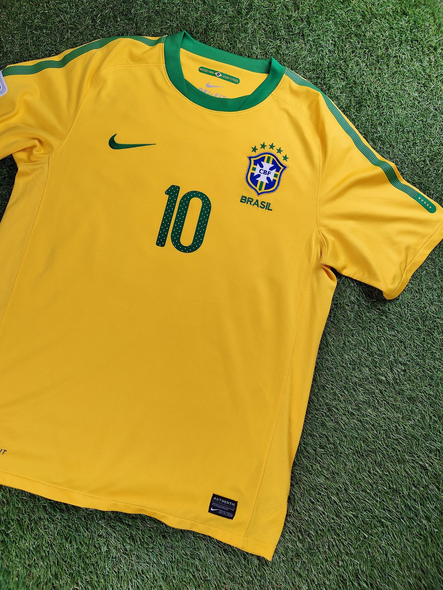 Kaká Str. M Brasilien Hjemmebanetrøje (VM 2010)