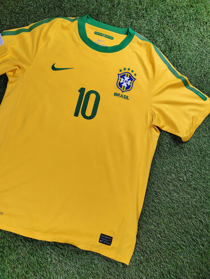 Kaká Str. M Brasilien Hjemmebanetrøje (VM 2010)