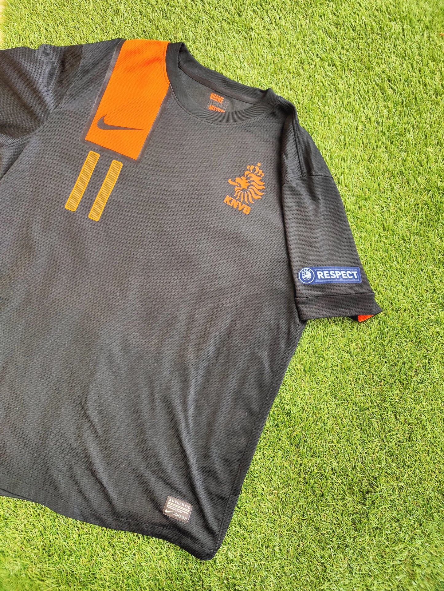 Arjen Robben Str. L Holland Udebanetrøje – (Euro 2012)