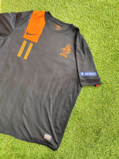 Arjen Robben Str. L Holland Udebanetrøje – (Euro 2012)