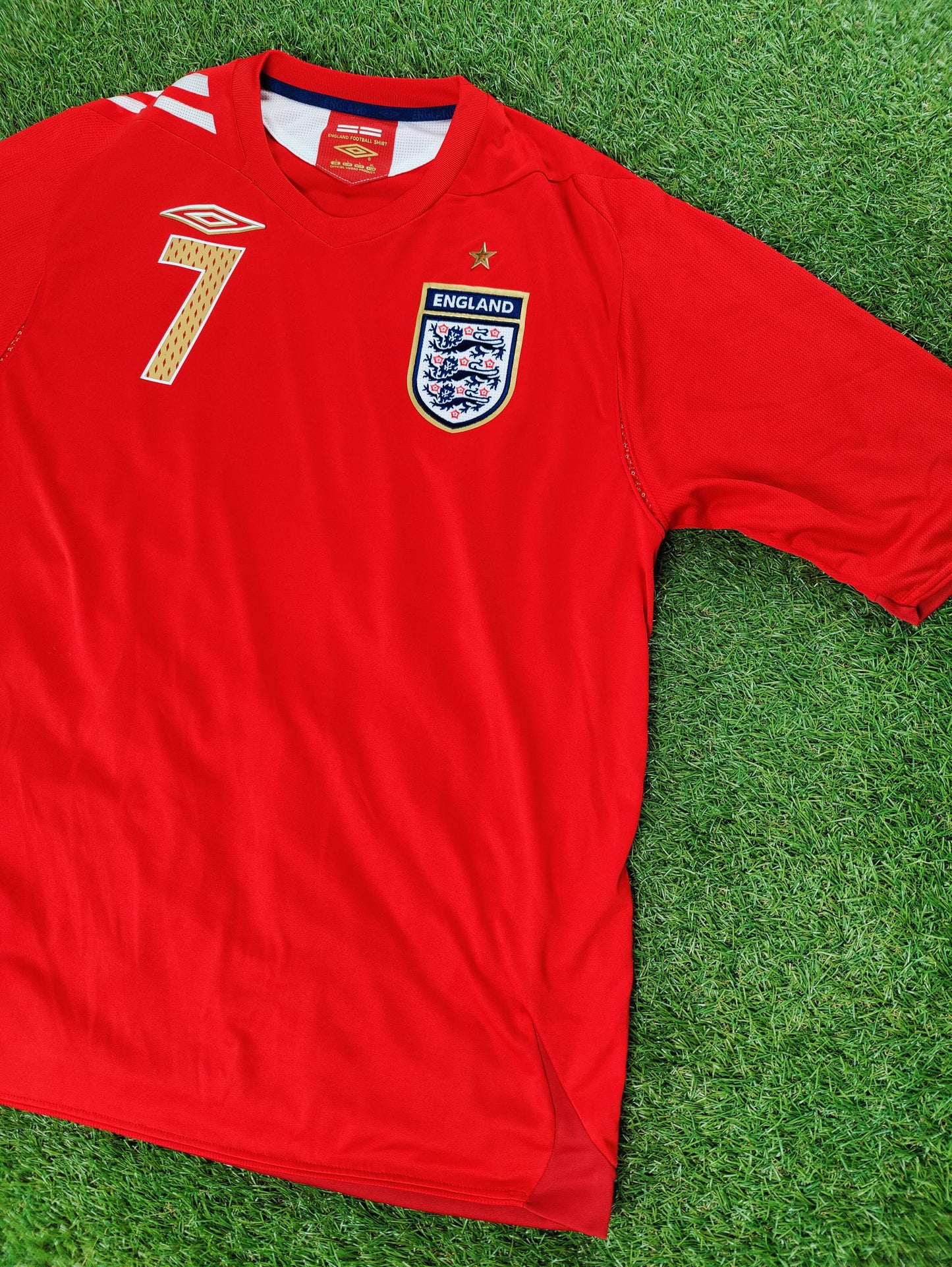 David Beckham Str. L England Udebanetrøje (VM 2006)