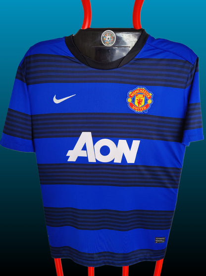 Paul Scholes Manchester United Udebanetrøje – Str. XXL (2011/12)