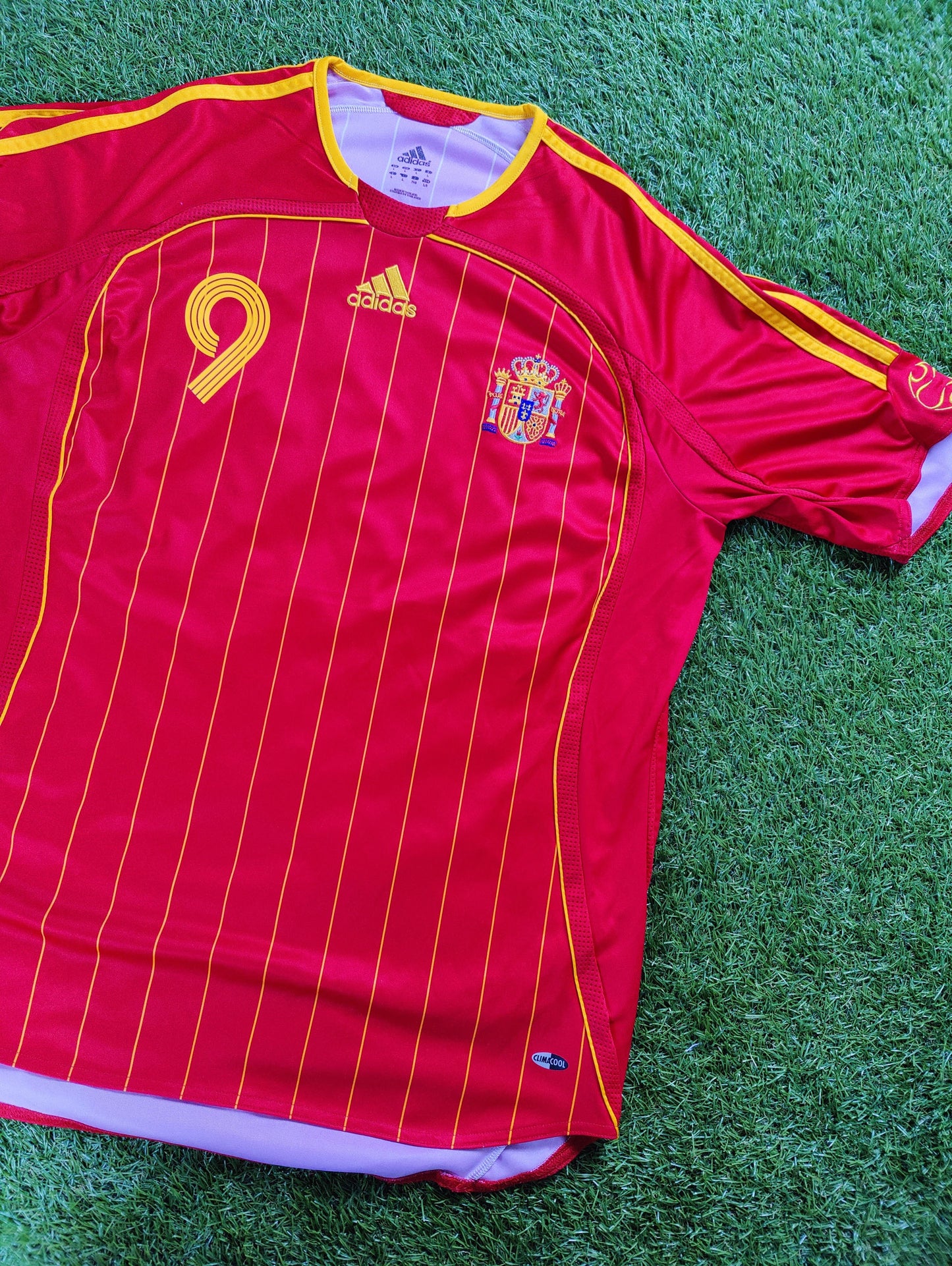 Fernando Torres Str. L Spanien Hjemmebanetrøje (VM 2006)