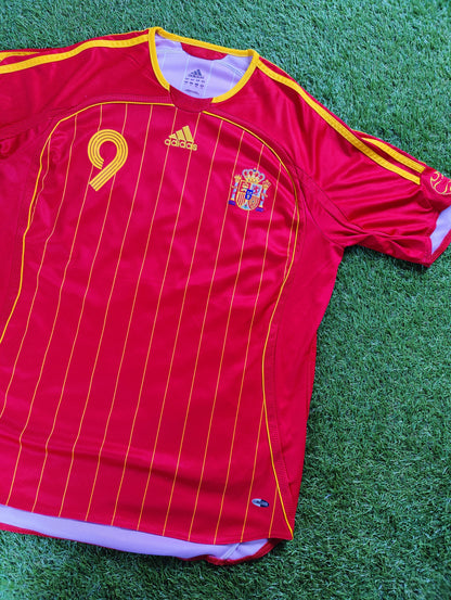 Fernando Torres Str. L Spanien Hjemmebanetrøje (VM 2006)