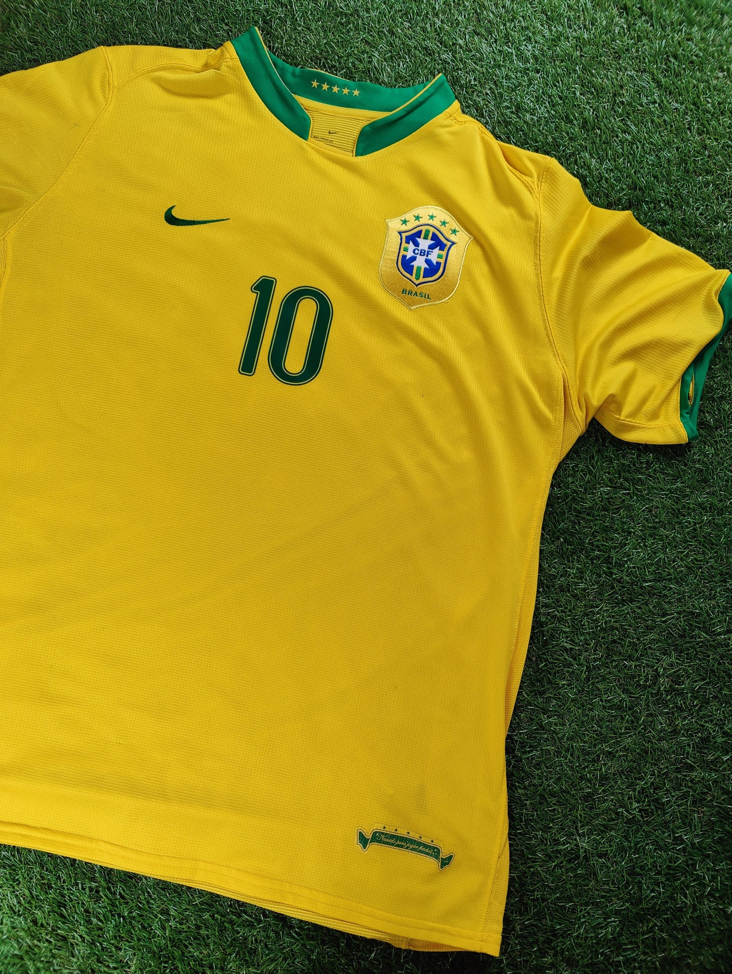 Ronaldinho Str. XL Brasilien Hjemmebanetrøje (VM 2006)