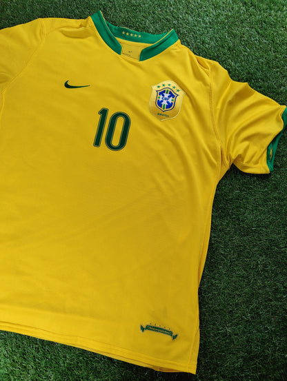 Ronaldinho Str. XL Brasilien Hjemmebanetrøje (VM 2006)